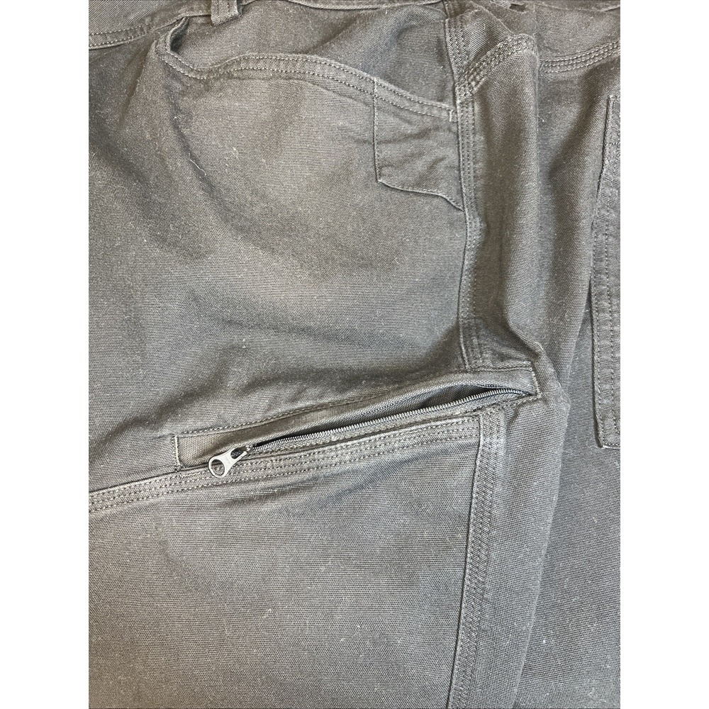 BRUNT Martin Work Pant 44x30 Black Stretch DWR Durable Workwear Reinforced Cuff - Picture 9 of 16